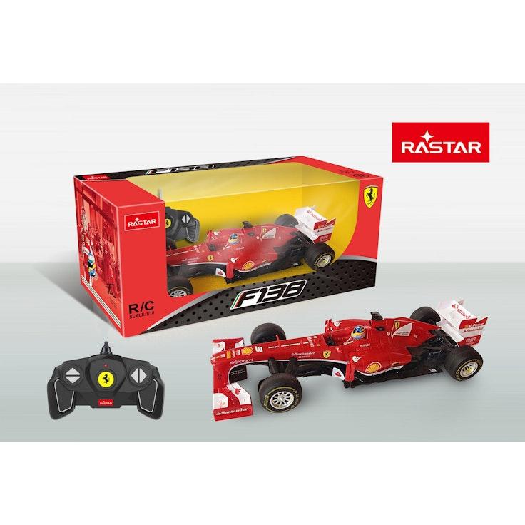 RASTAR 1:18 Ferrari F1 F138 radio-ohjattava 27 cm