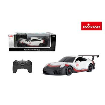 RASTAR 1:18 Porsche 911 GT3 CUP radio-ohjattava 25 cm