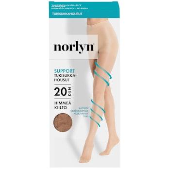 Norlyn A41560 support 20 den tukisukkahousut ivory