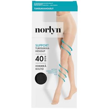 Norlyn A41562 Support 40 den tukisukkahousut musta