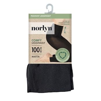 Norlyn A41932 Comfy 3D 100 den leggings musta