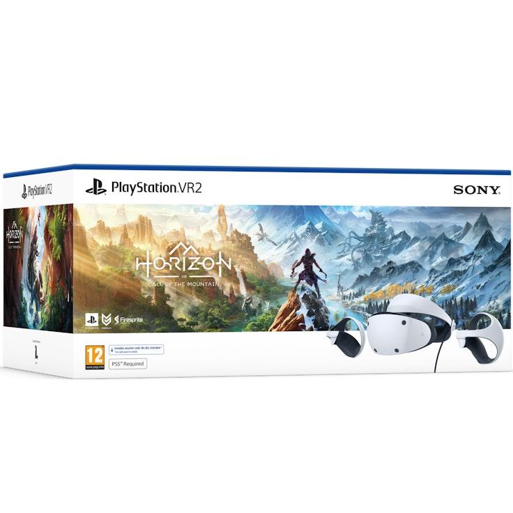 Sony PlayStation VR2 virtuaalilasit + Horizon: Call of the Mountain -peli