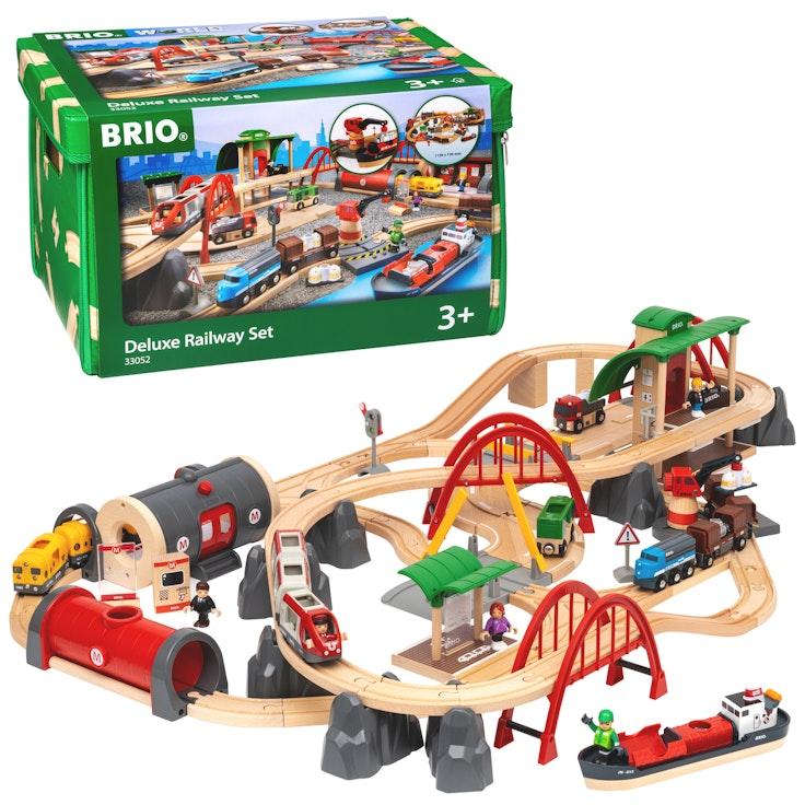 BRIO World 33052 Rail & Road -deluxe ratasetti