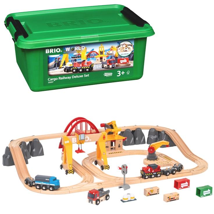 BRIO World 33097 Iso lastaus -ratasetti