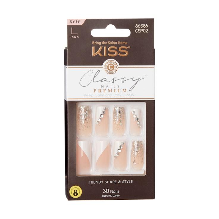 Kiss Classy Nails Premium Long kynsisetti Gorgeous