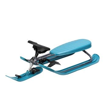 Stiga Snowracer Curve Bio rattikelkka harmaa/aqua