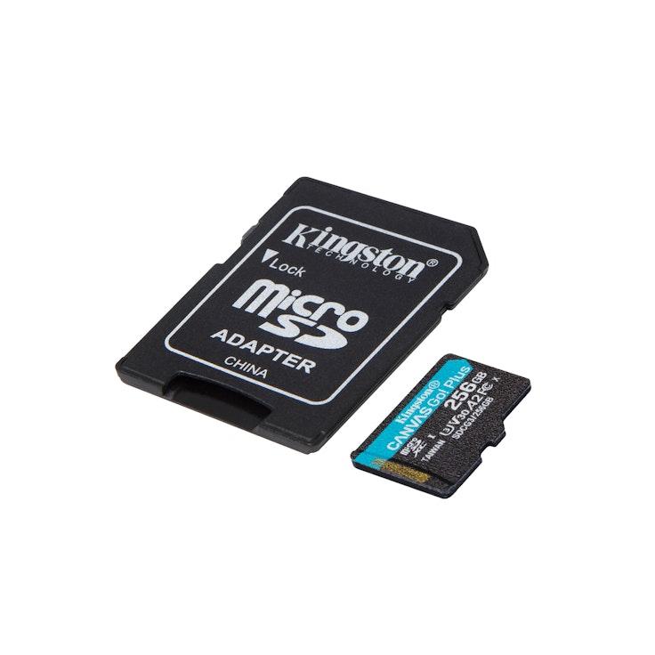 Kingston Canvas Go! Plus 256 Gt microSD-muistikortti