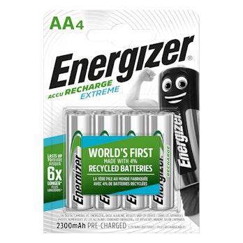 Energizer Extreme 2300mAh AA -akkuparisto 4 kpl