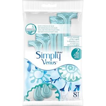 Gillette Simply Venus 2 varsiterä 8 kpl