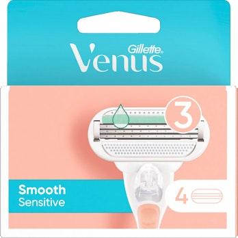 Gillette Venus Smooth Sensitive terä 4kpl