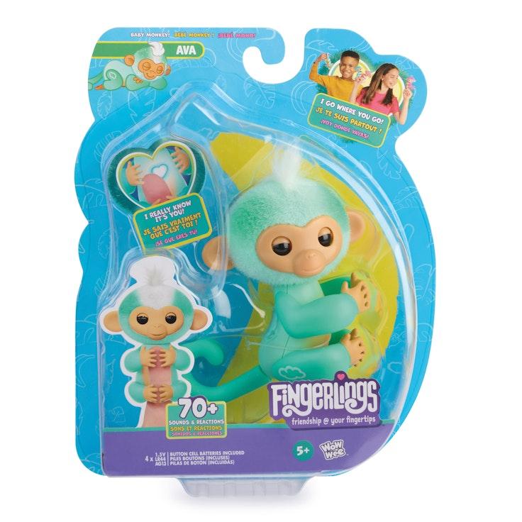 FINGERLINGS 2.0 Basic Monkey Teal - Ava