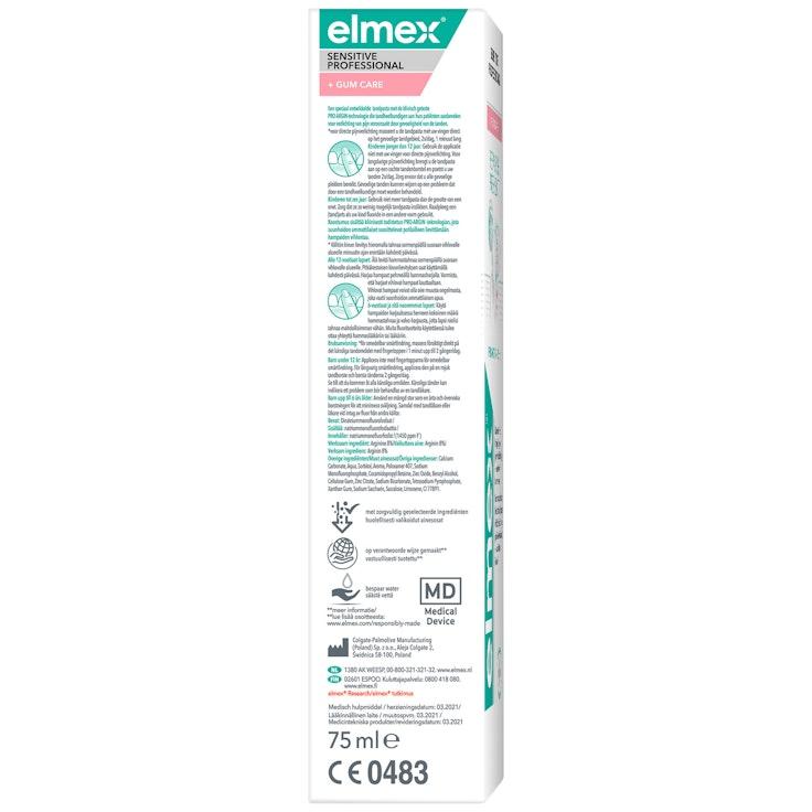 Elmex Sensitive Professional Repair&Prevent + Gum Care hammastahna 75ml