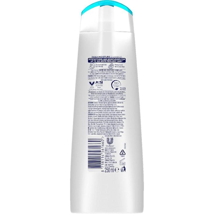 Dove shampoo 250ml daily moisture