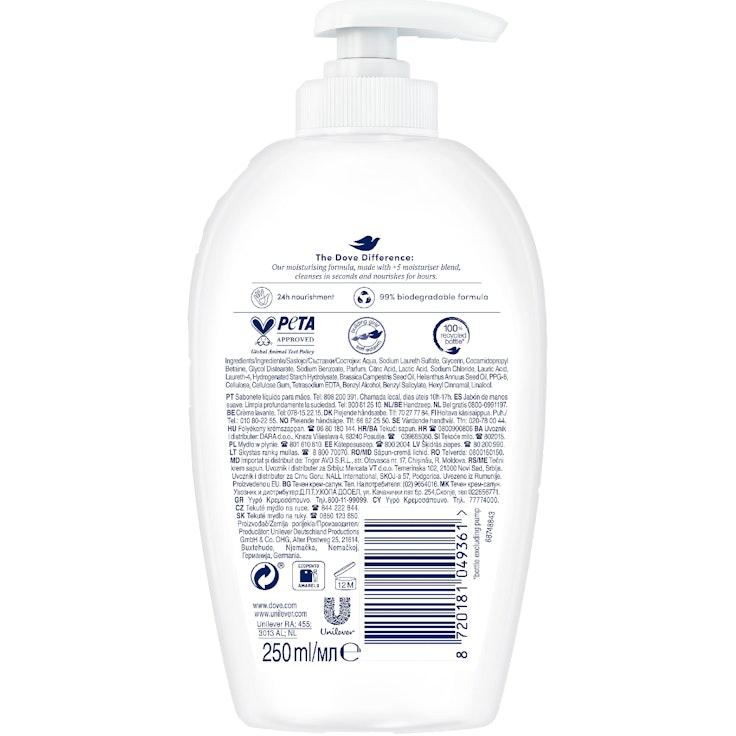 Dove käsisaippua pumppupullo 250ml Care & Protect