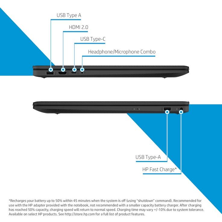 HP 17-cn0011no 17,3" kannettava tietokone