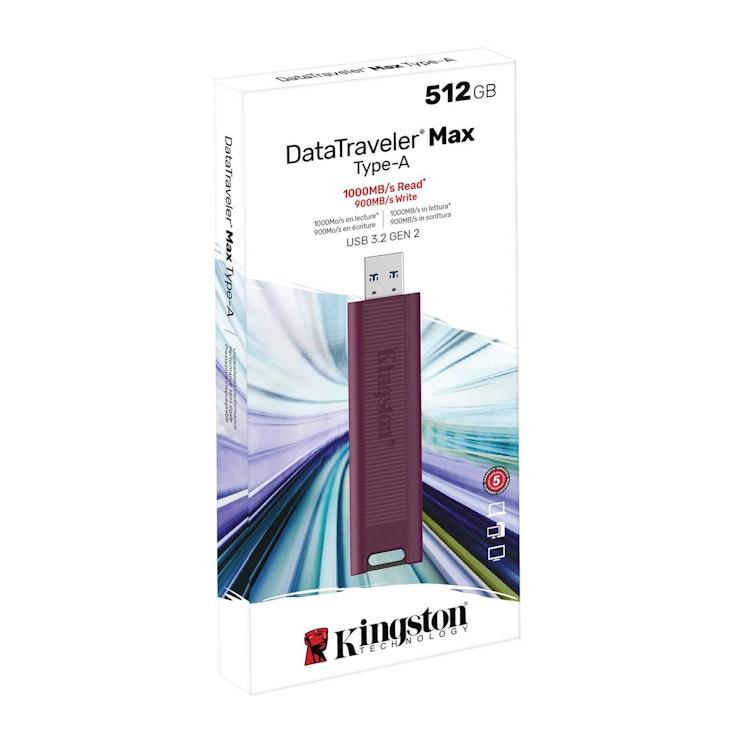 Kingston DataTraveler Max 512 Gt USB-A 3.2 -muistitikku