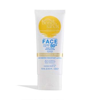 Bondi Sands aurinkosuoja SPF50+ Face Sunscreen Fragrance Free 75ml