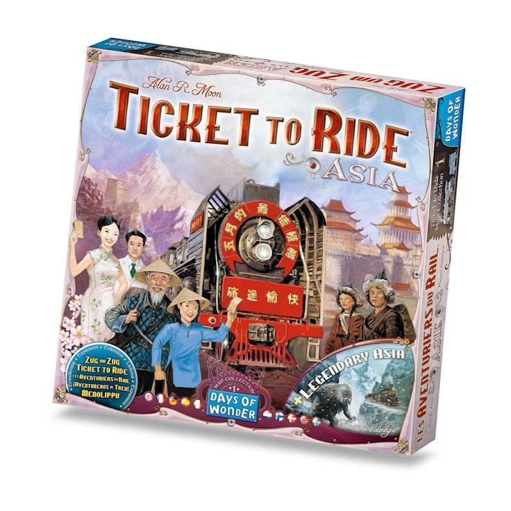 Ticket to Ride Map collection #1 - Asia