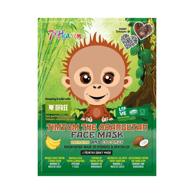 7th Heaven Orangutan Face Mask Banana and Coconut kangasnaamio 1 kpl
