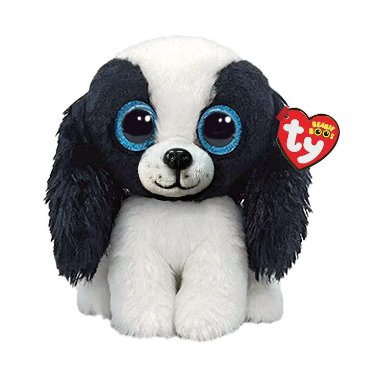 TY Beanie Boos SISSY - musta/valkoinen koira reg