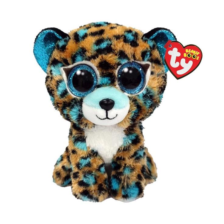 TY Beanie Boos COBALT - sininen leopardi reg