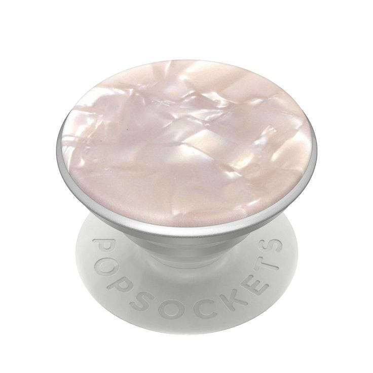 PopSockets PopGrip Acetate Pearl White Luxe pidike