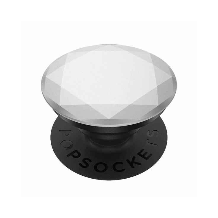 PopSockets PopGrip Metallic Diamond Silver Premium pidike