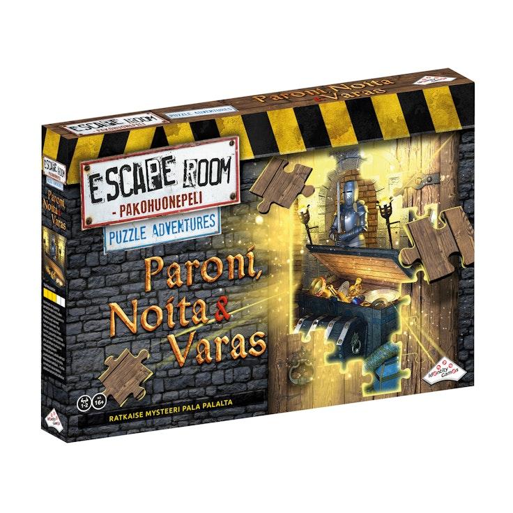 Escape Room Puzzle Adventures: Paroni, Noita ja Varas -pakohuonepeli