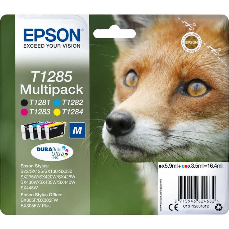 Epson T1285 multipack mustekasettipakkaus