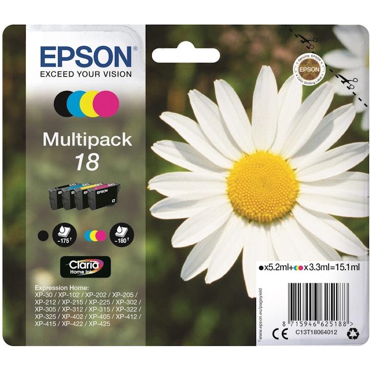 Epson 18 multipack mustekasettipakkaus