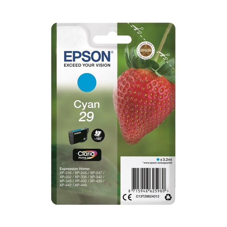 Epson 29 mustekasetti syaani 