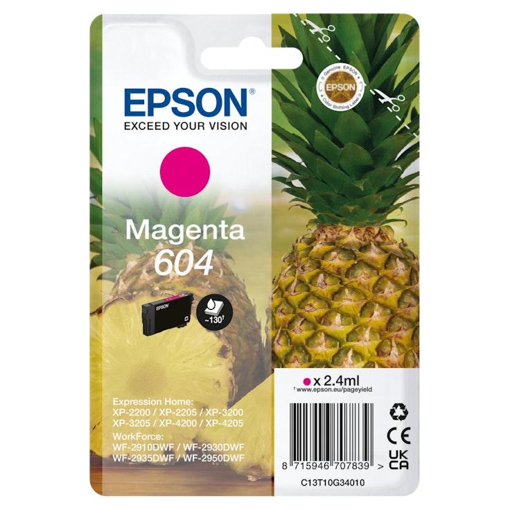 Epson 604 mustekasetti magenta