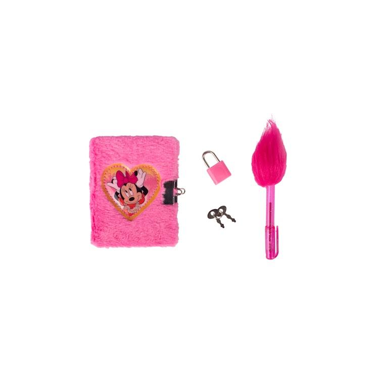 Disney Minnie Mouse pehmopäiväkirja ja kynä