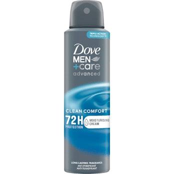 Dove Men+Care 72h Advanced Clean Comfort Antiperspirantti Deo Spray 150ml