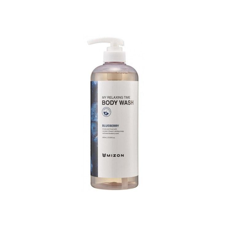 Mizon suihkusaippua My Relaxing Time Sweet Body Wash Blueberry 800ml