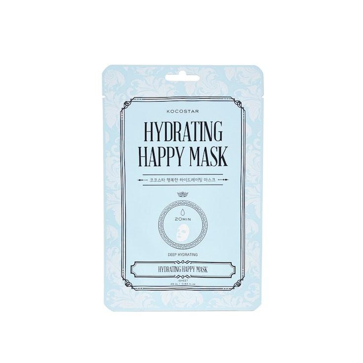 KOCOSTAR Hydrating Happy Mask kosteuttava kangasnaamio 1 kpl