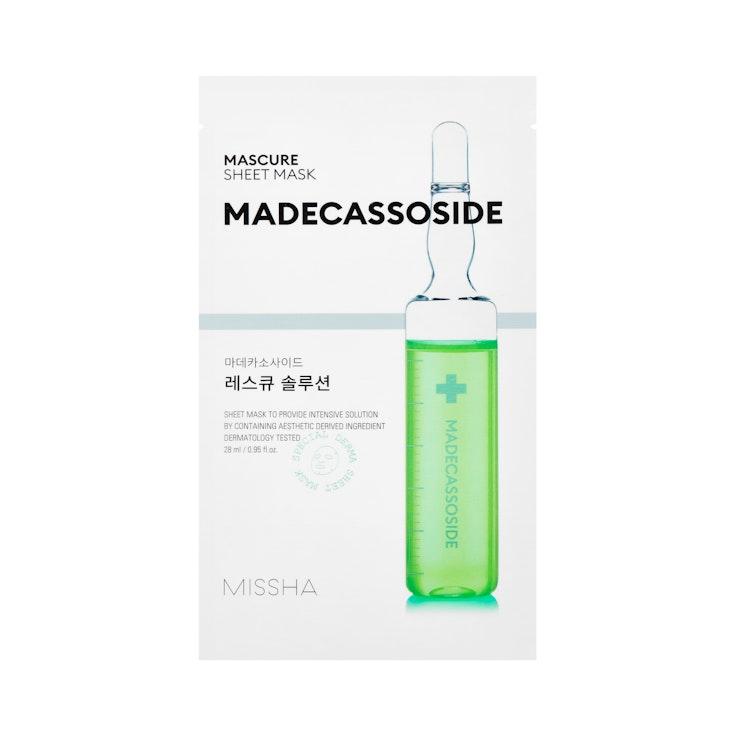 Missha Mascure Rescue Solution kangasnaamio 27ml Madecassoside
