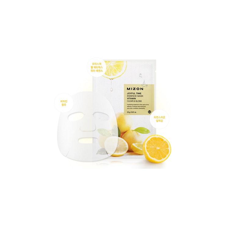 Mizon kangasnaamio Joyful Time Essence Mask Vitamin 23g