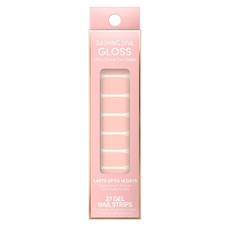 Dashing Diva Gloss Color Gel Nail Strips geelikynsitarrat 27kpl Cotton Candy