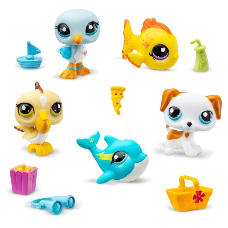 Littlest Pet Shop Beach Besties Keräily 5 Pk