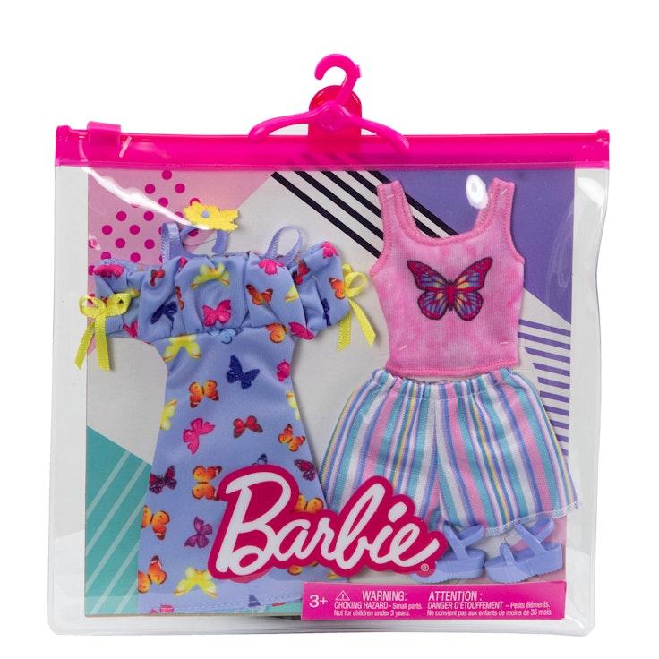 Barbie Fashion -vaatteet tuplapakkauksessa