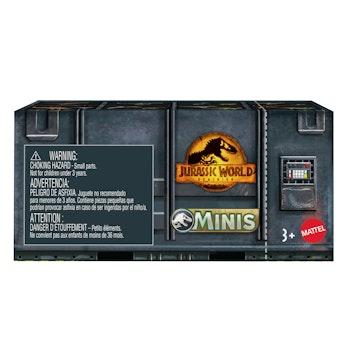 Jurassic World Minis -minifiguurit yllätyspakkauksessa