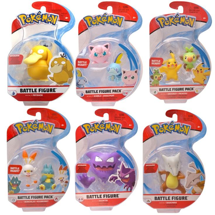 Pokemon Figure Battle Pack-D toimintafiguuri, 5cm ja 8cm