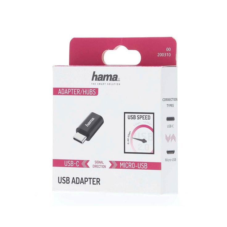 Hama microUSB - USB-C -adapteri