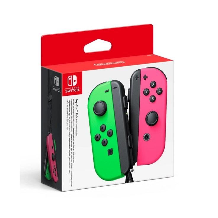 Nintendo Switch Joy-Con Pair peliohjainpari neonvihreä/neonpinkki