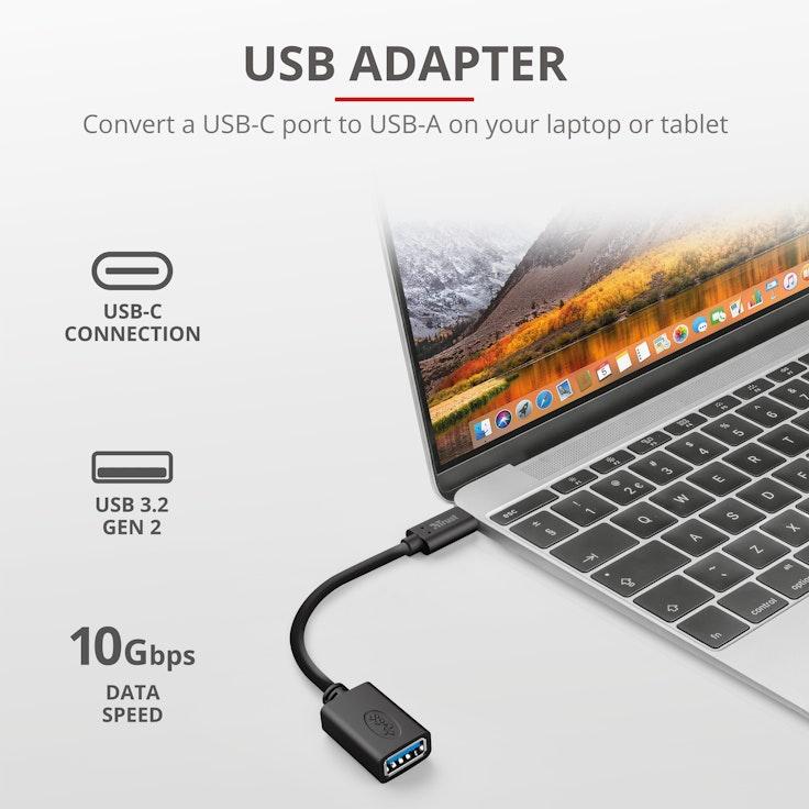 Trust USB-C - USB-A 3.0 adapteri