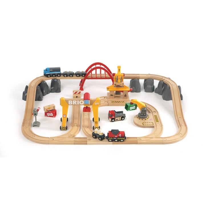 BRIO World 33097 Iso lastaus -ratasetti