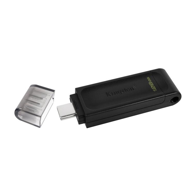 Kingston DataTraveler 70 128 Gt USB-C 3.2 -muistitikku