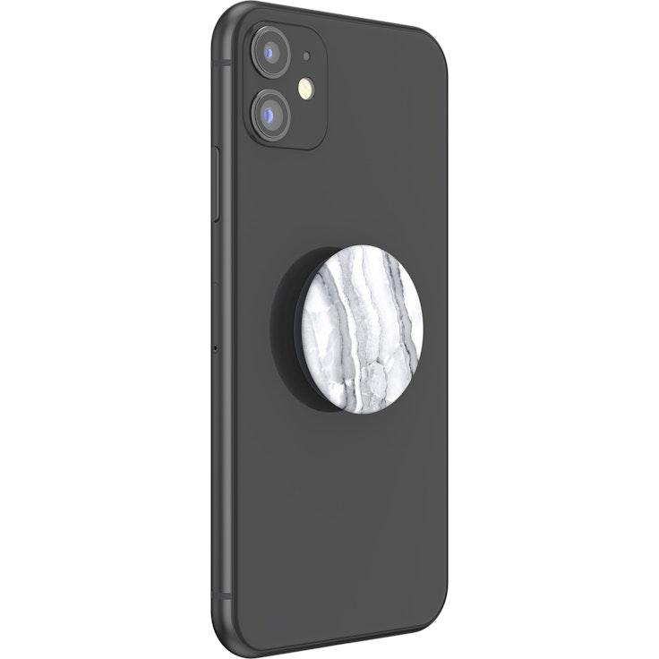 PopSockets Basic White Granite pidike