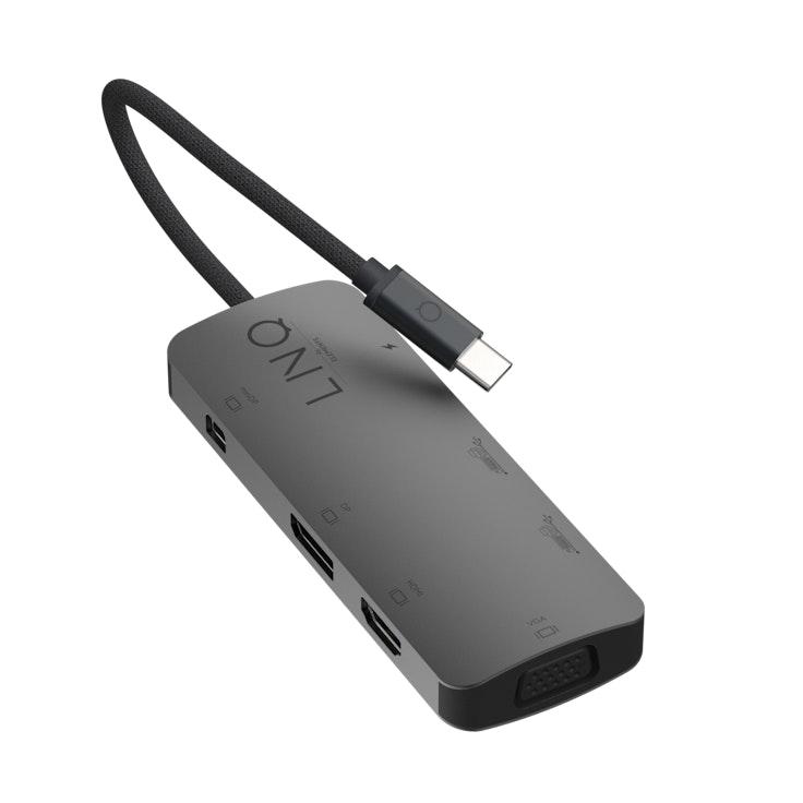 LINQ 7-in-1 PRO MST USB-C Multiport adapteri